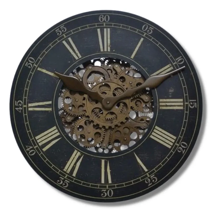 Horloge Industrielle Chic