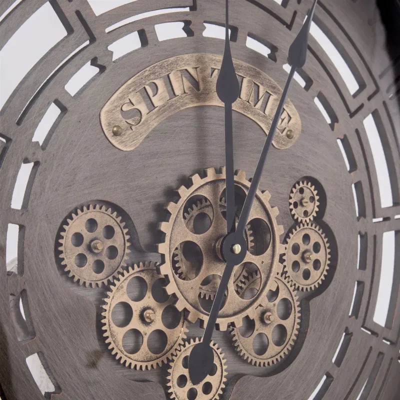 Horloge Industrielle Dentée