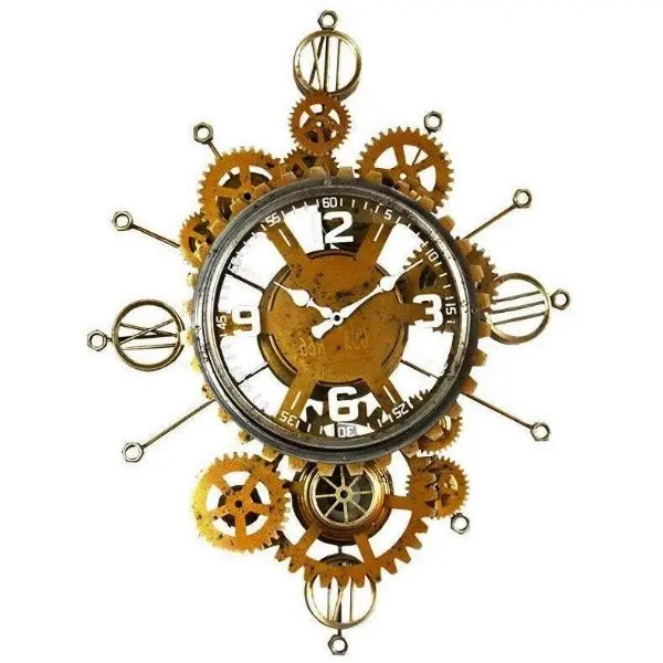 Horloge Industrielle En Fer