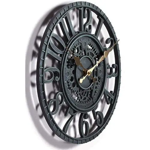 Horloge Industrielle En Métal