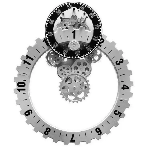 Horloge Industrielle En Plastique