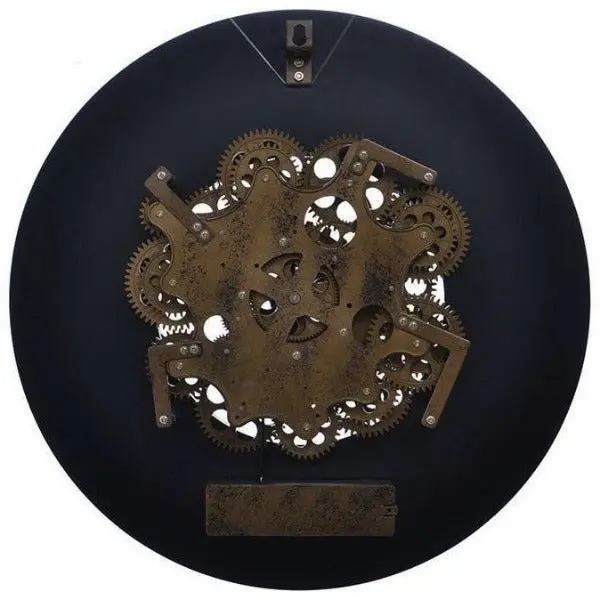 Horloge Industrielle À Engrenages