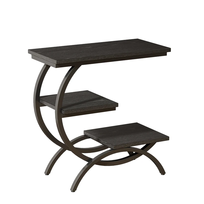 Tribesigns Table d'appoint C, Console de canapé avec rangement Table Basse à café