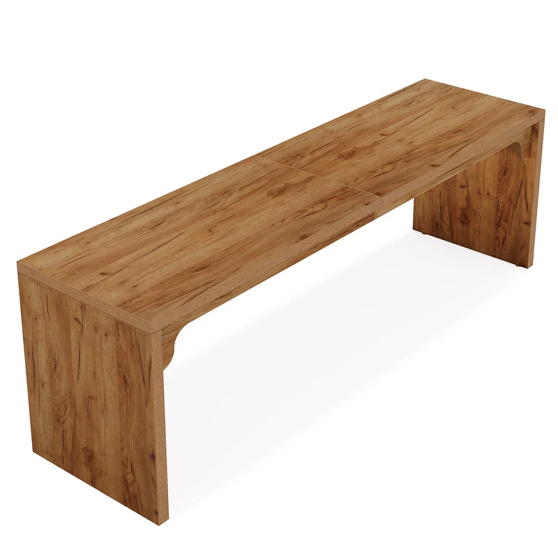 Tribesigns Bureau d'ordinateur, Bureau exécutif double de 180 cm de long