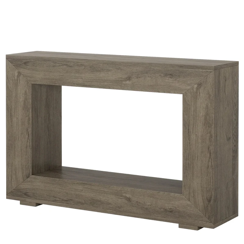 Tribesigns Console de style maison de campagne, Table basse en bois pour l'entrée