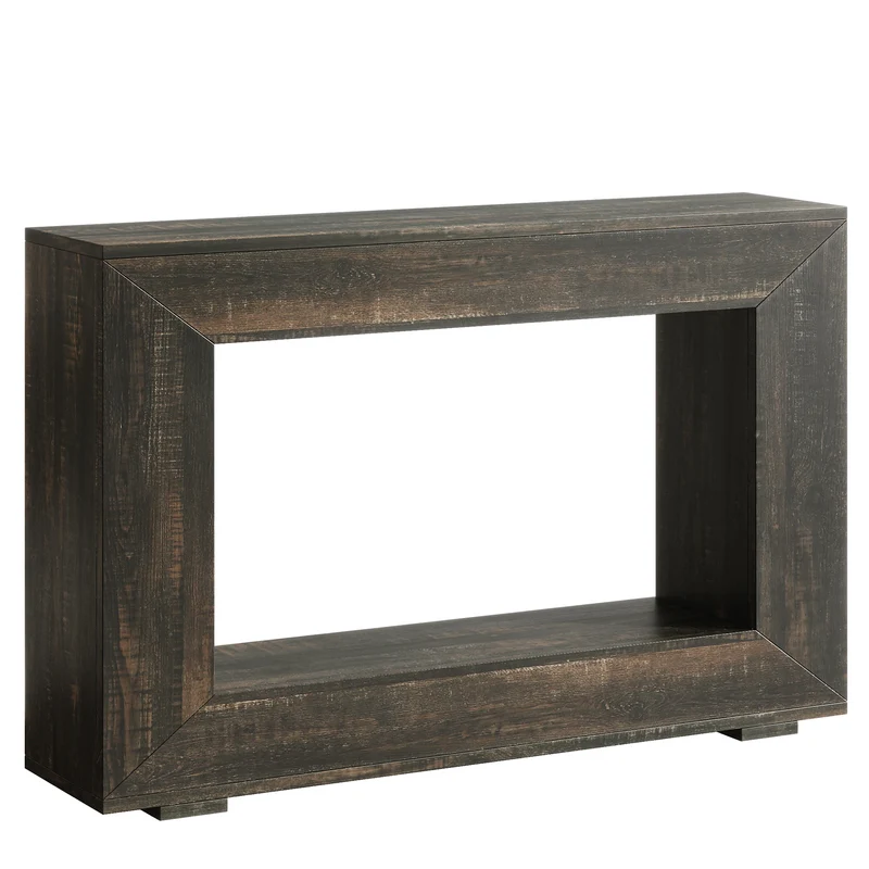 Tribesigns Console de style maison de campagne, Table basse en bois pour l'entrée