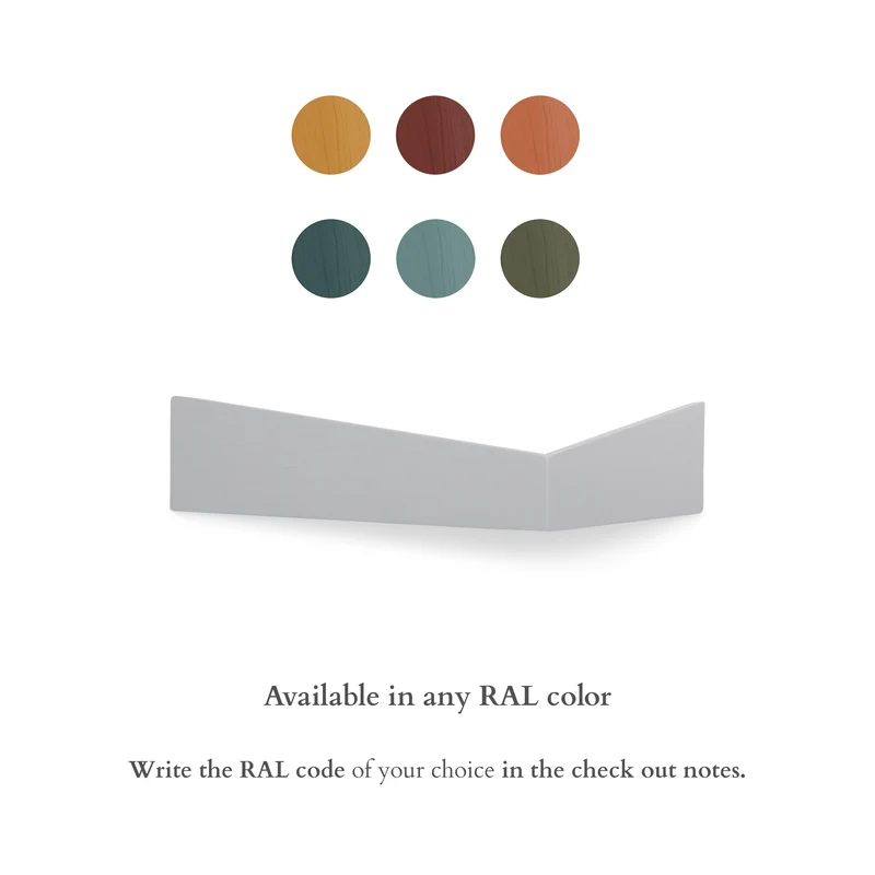 Pelican Wall Shelf · Small Custom Colour