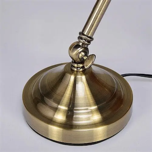 Lampe De Bureau Industrielle Ancienne