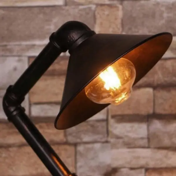 Lampe De Bureau Industrielle Vintage