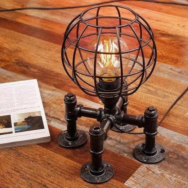 Lampe De Salon à Poser Style Industriel
