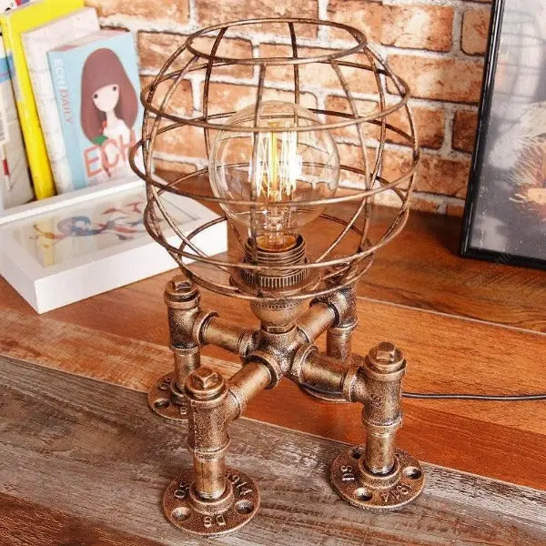 Lampe De Salon à Poser Style Industriel