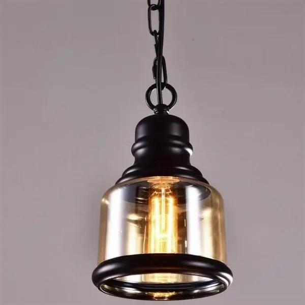 Lampe Industrielle En Verre