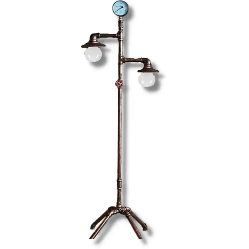 Lampe Industrielle Sur Pied Compteur