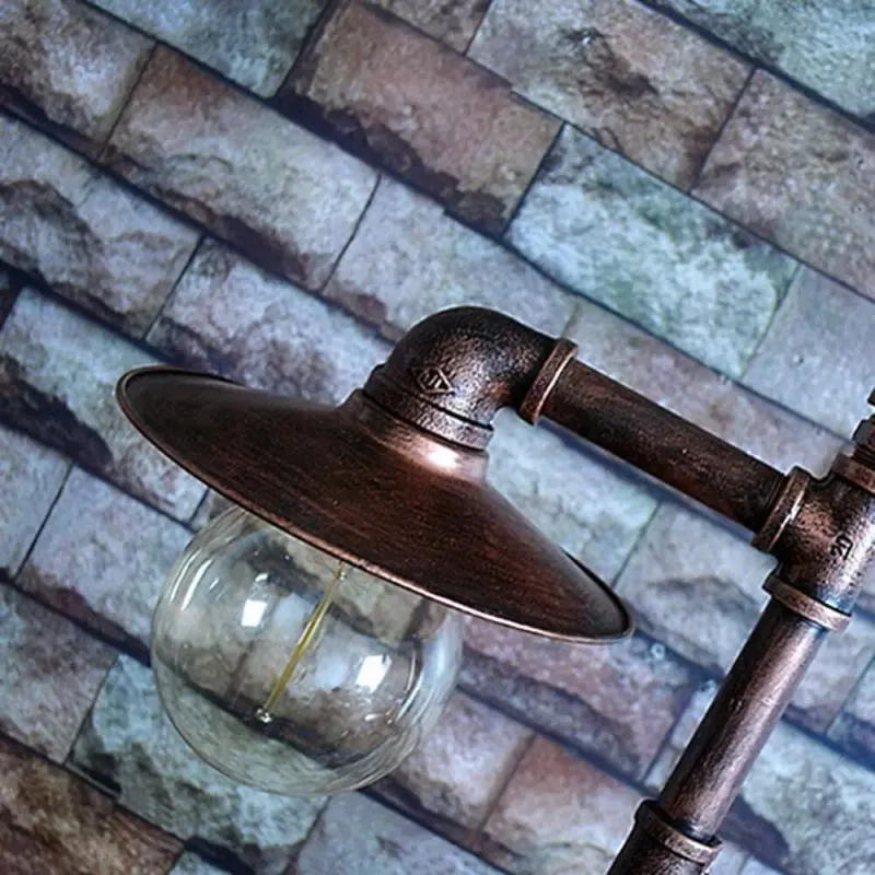 Lampe Industrielle Sur Pied Compteur