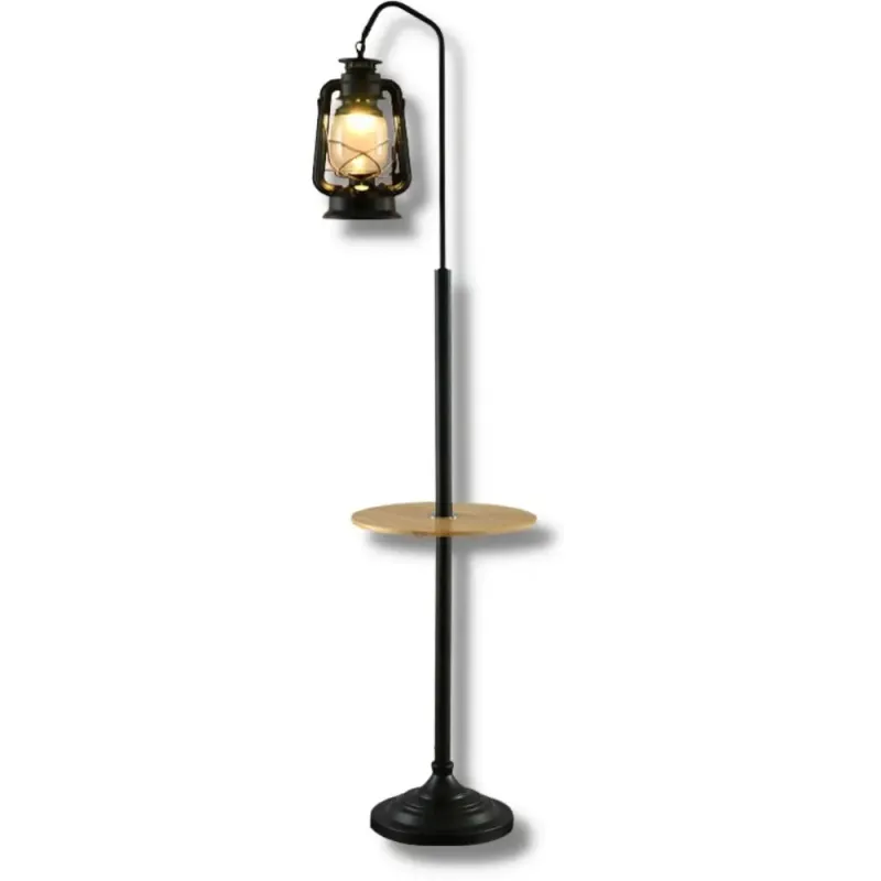 Lampe Industrielle Sur Pied Lanterne