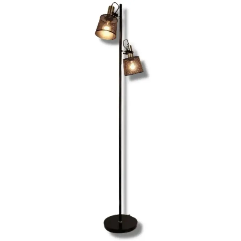 Lampe Industrielle Sur Pied Rétro