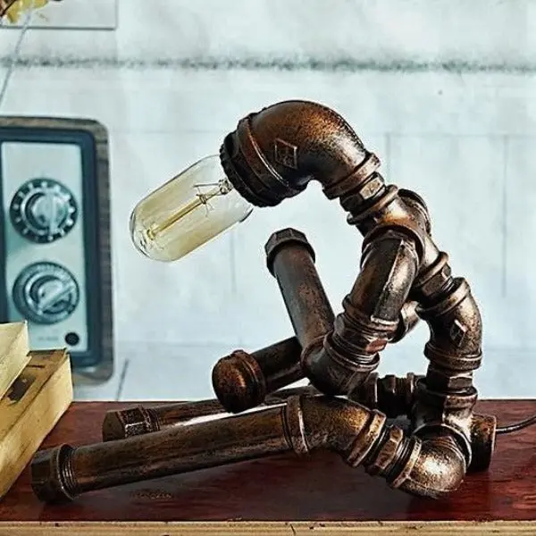 Lampe Industrielle Tuyau