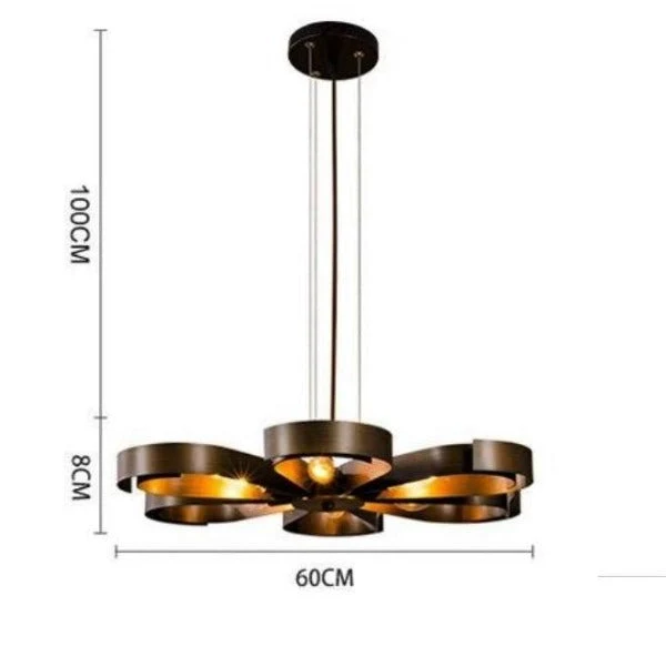 Lampe Suspendue Industrielle Fleur