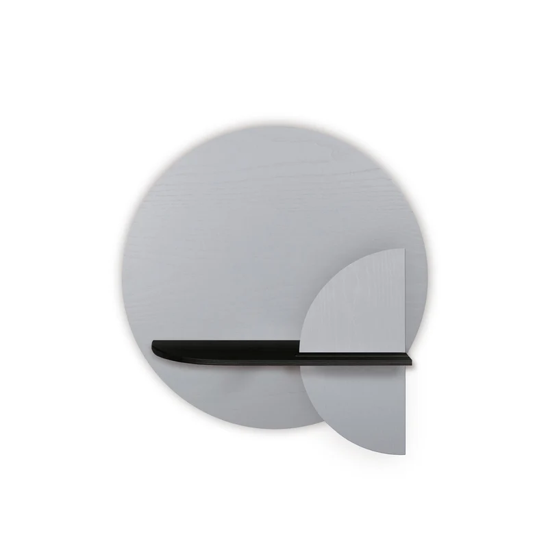 Alba Floating Wall Shelf · Grey Circle