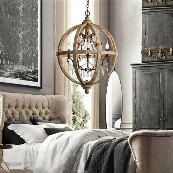 Suspension Industrielle Luxueux Tressage