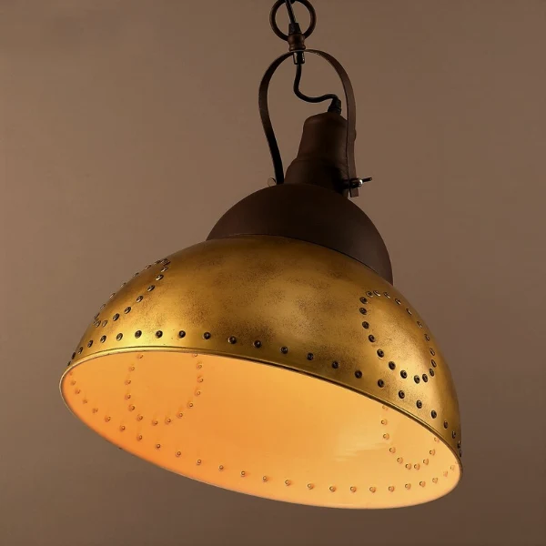 Lampe Suspendue Industrielle Rustique