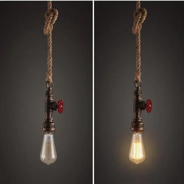 Lampe Suspendue Industrielle Usagée