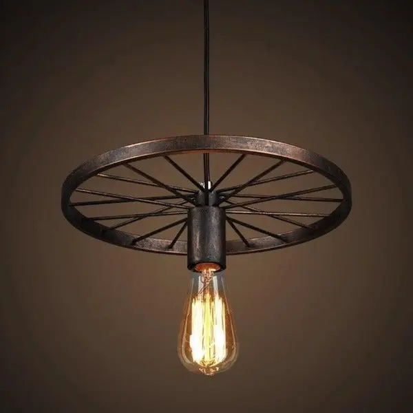 Lustre Industriel Ancien