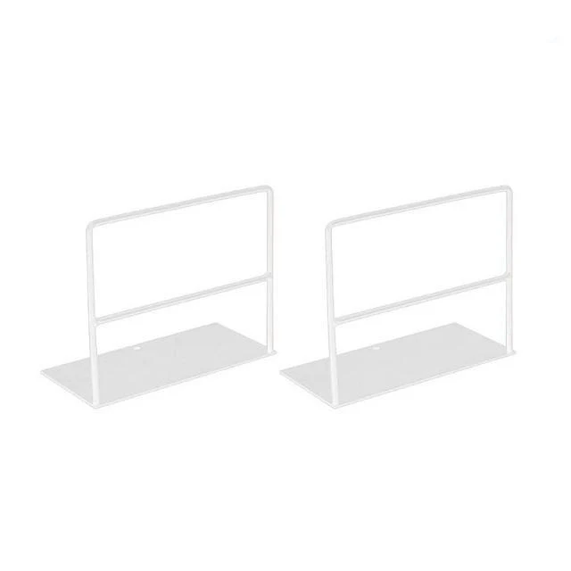 Serre livre de bureau blanc