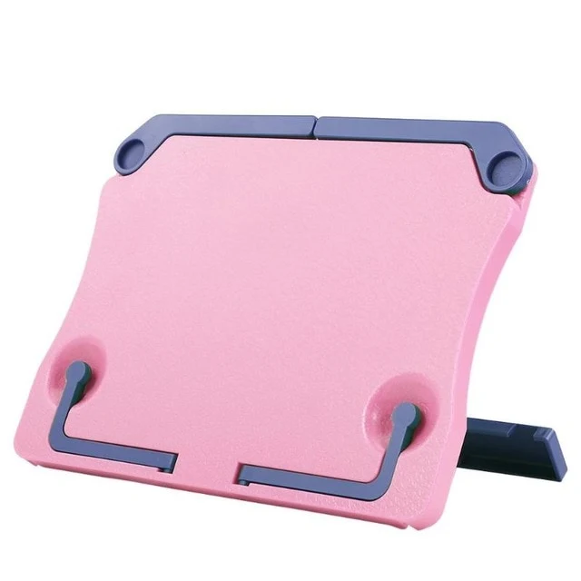 Support de livre en plastique rose
