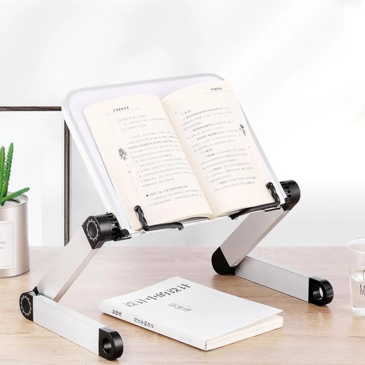 Support de livre articulé blanc