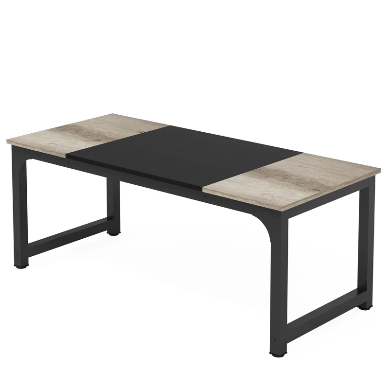 Tribesigns Bureau pour ordinateur, Bureau télétravail Mobilier de bureau design