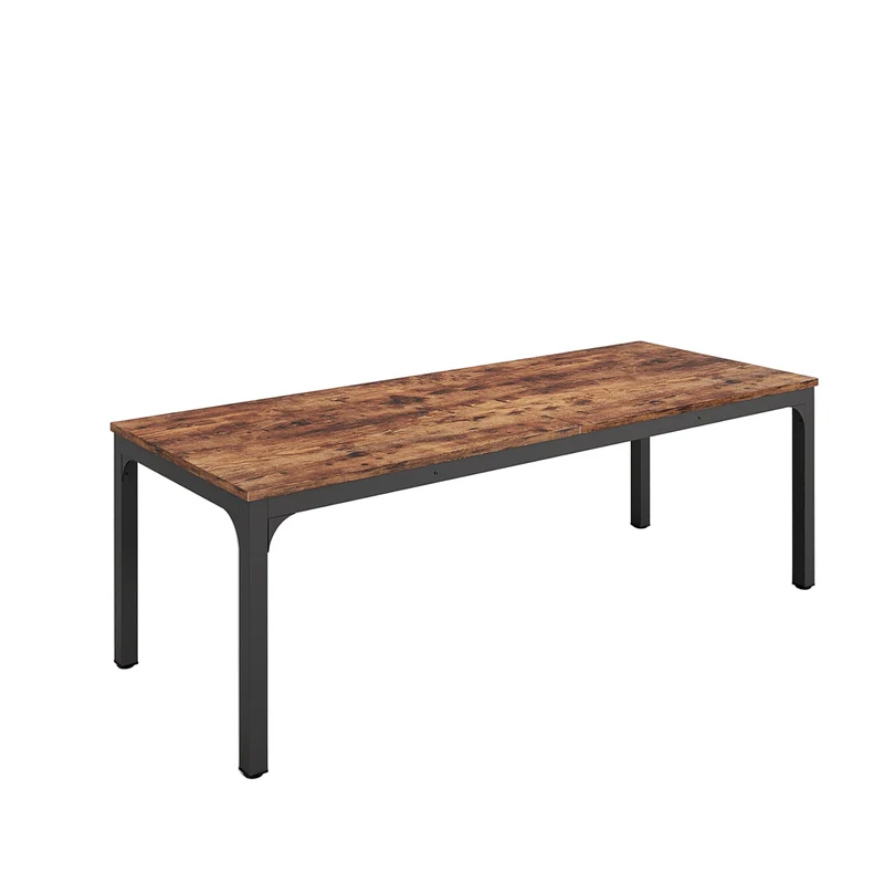 Tribesigns Bureau d'ordinateur, Bureau informatique Table longue pour deux