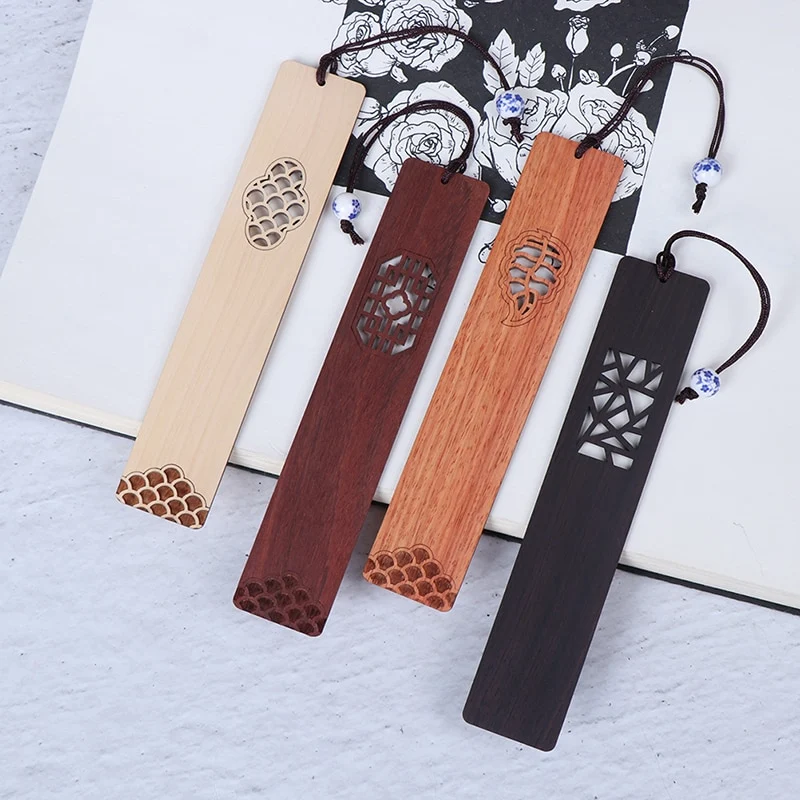 Marque page feuille asiatique