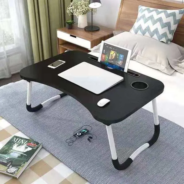 Bureau de lit noir