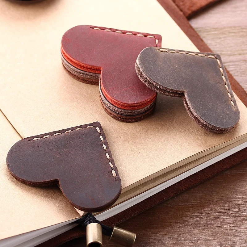 Marque page coin cœur