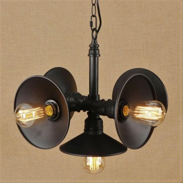 Suspension Industrielle 5 Lampes