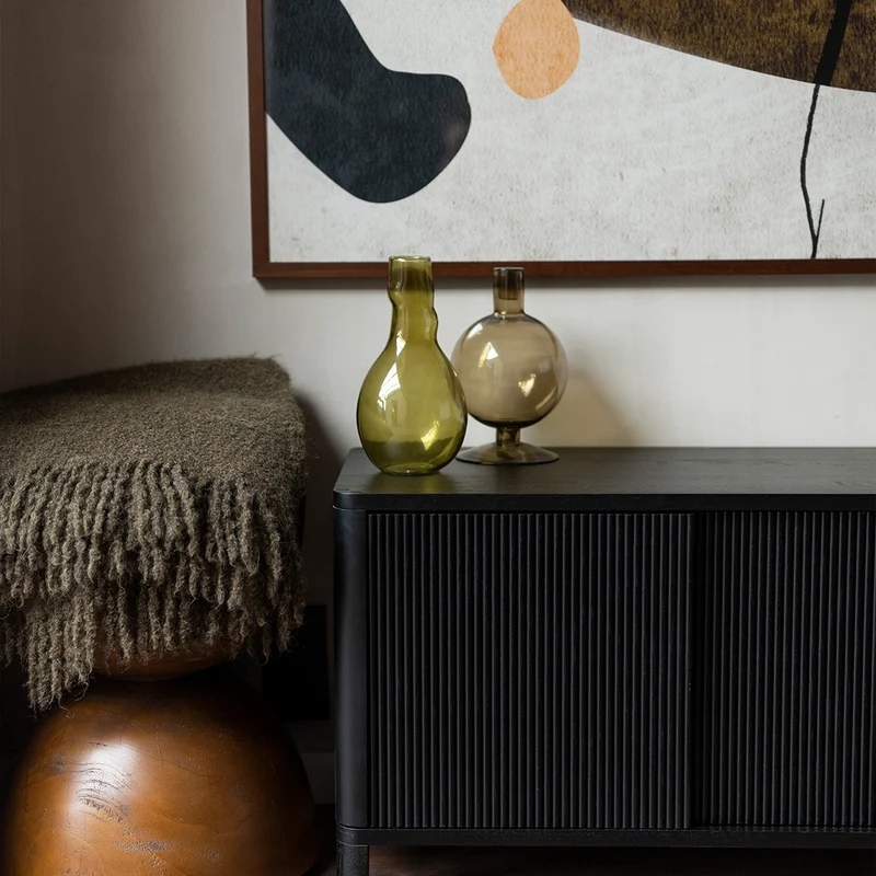Cloe Low Sideboard · Black
