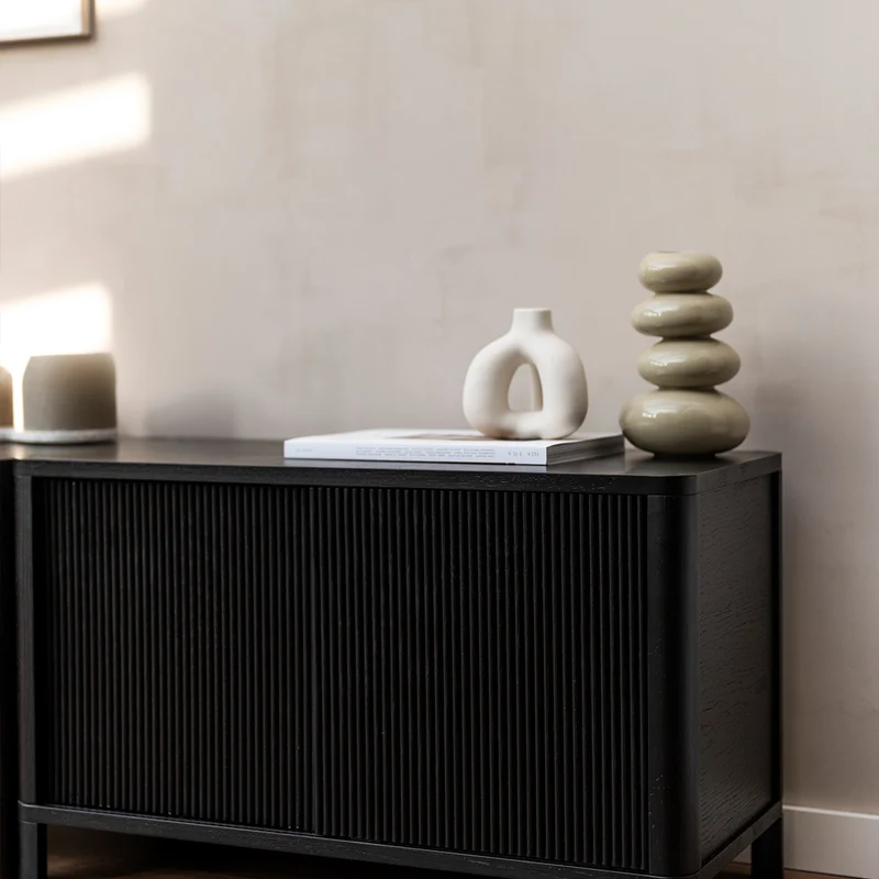 Cloe Low Sideboard · Black