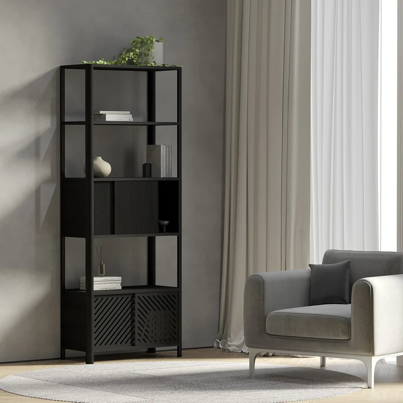 Cloe Low Sideboard · Black