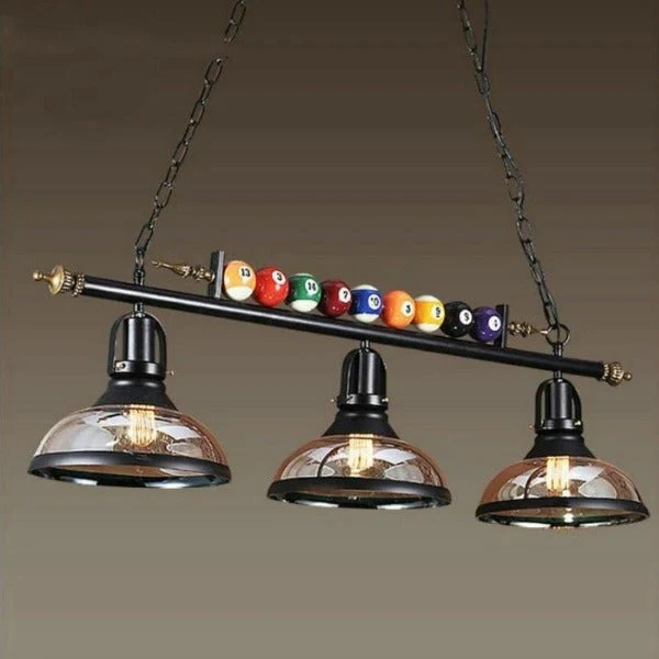 Suspension Industrielle Partie De Billard