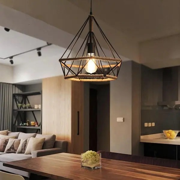 Suspension Industrielle Diamant