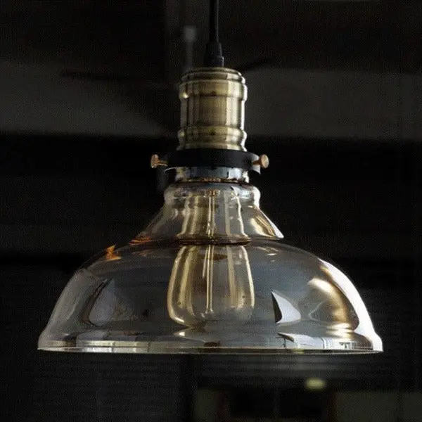 Suspension Industrielle En Verre