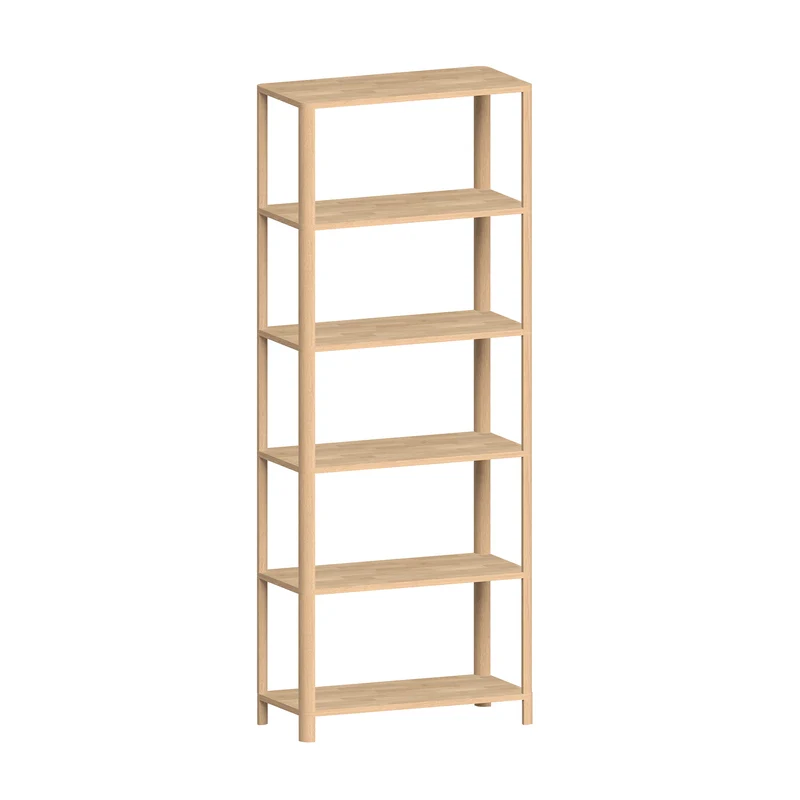 Cloe Tall Oak Bookshelf