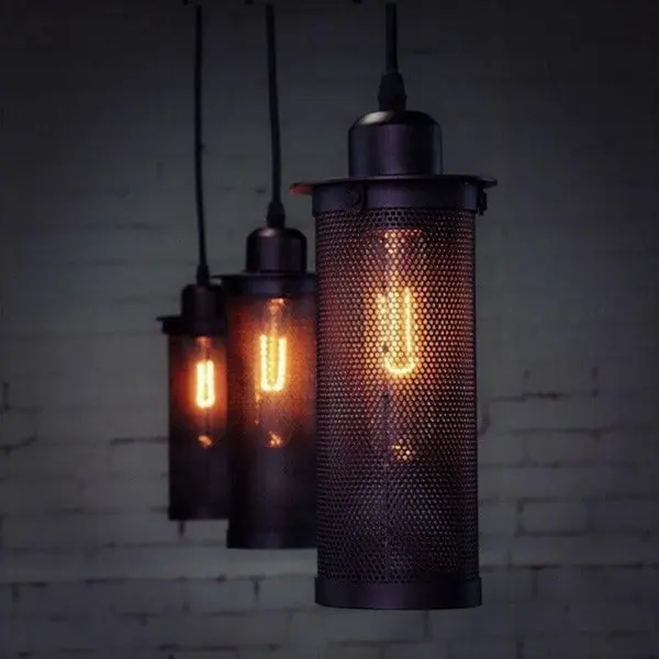 Suspension Industrielle Grille