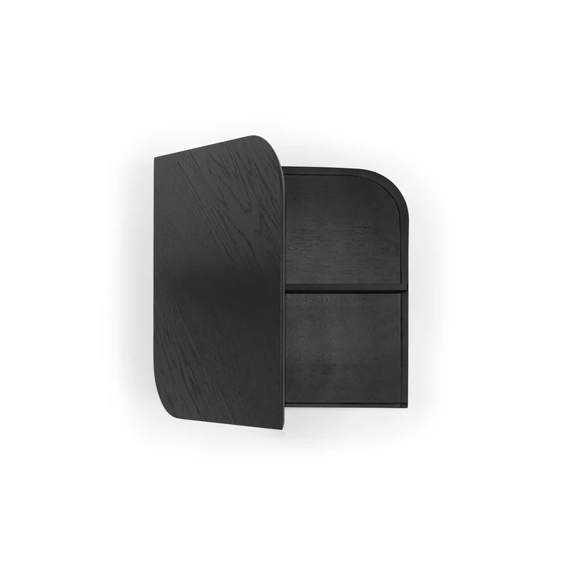 Cielo Wall Cabinet · Black