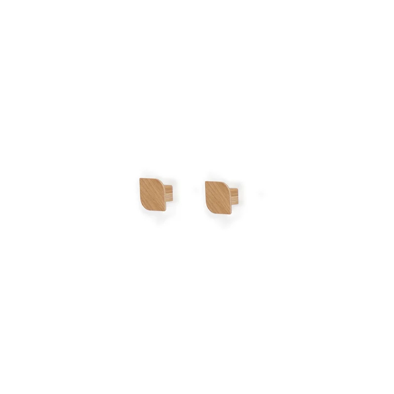Cielo Set of Two Wall Hook · Small Oak