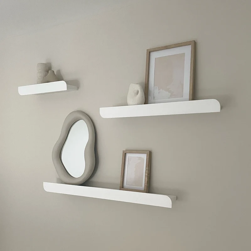 Cielo Wall Shelf · Medium White
