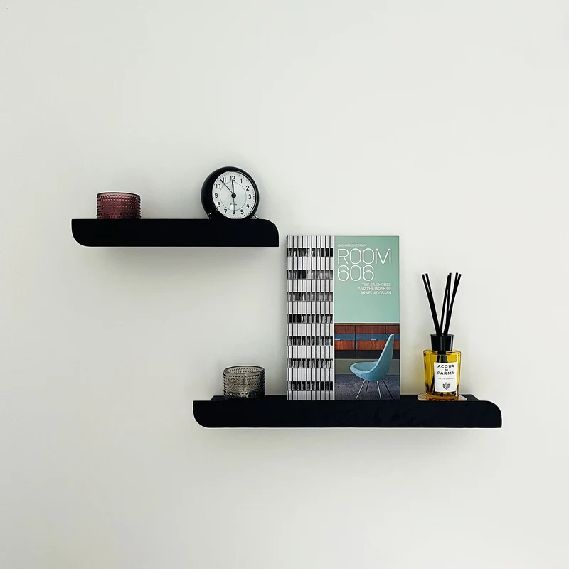 Cielo Wall Shelf · Medium Black