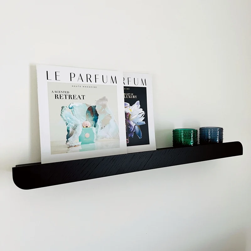 Cielo Wall Shelf · Large Black