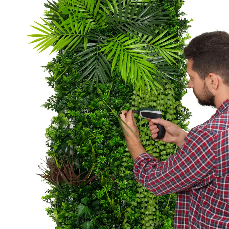 Panneau Mural Végétal Artificiel 50 x 150 cm l Alina